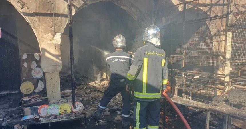 Incendie au Souk Jara à Gabès : Le Parquet ordonne l’ouverture d’une enquête