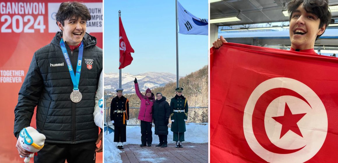 Historique : Jonathan Lourimi offre la première médaille à la Tunisie aux JO d’hiver (Gangwon 2024)