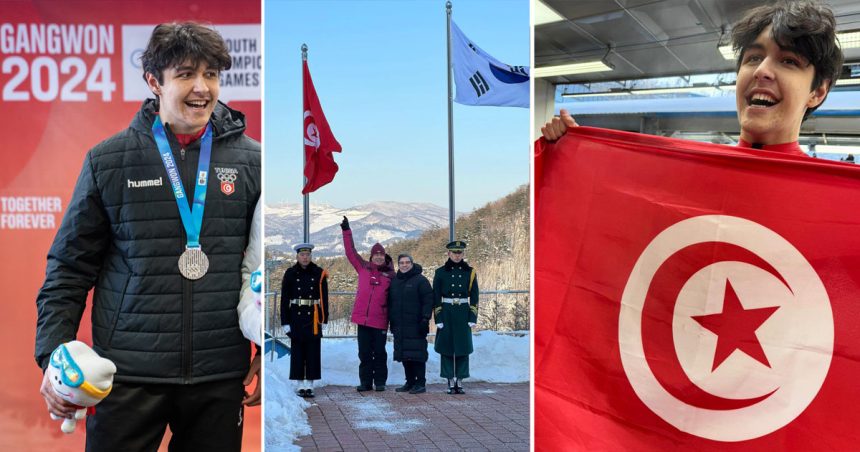 Historique : Jonathan Lourimi offre la première médaille à la Tunisie aux JO d’hiver (Gangwon 2024)