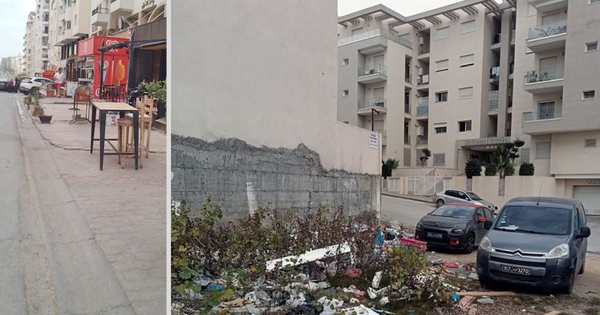 L’occupation anarchique des espaces publics