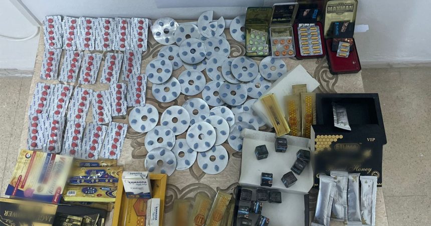 Tunisie : Des stimulants sexuels périmés saisis à Fouchana