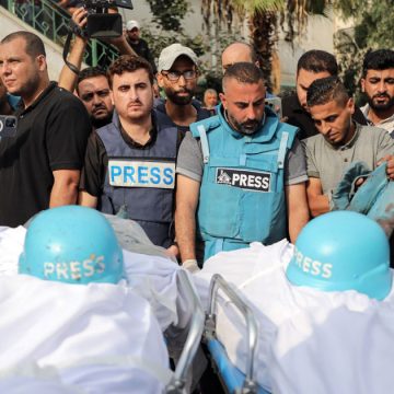 Journée internationale de solidarité avec les journalistes palestiniens