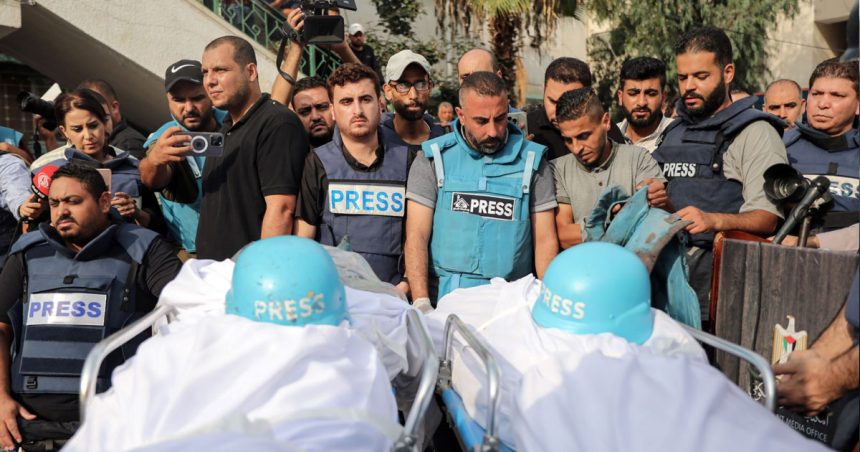 Journée internationale de solidarité avec les journalistes palestiniens