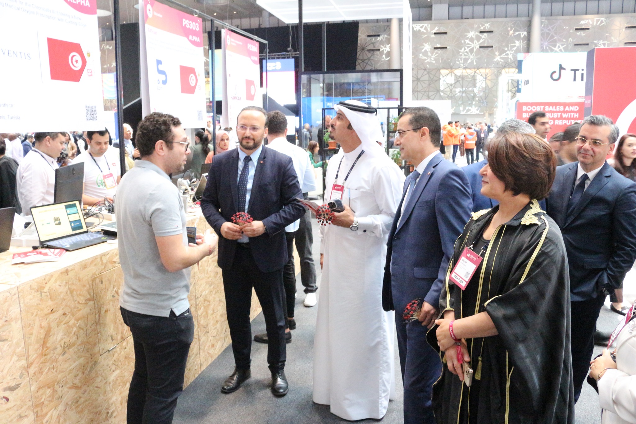 En Images Le Pavillon Tunisien Au Qatar Web Summit 2024 Kapitalis 