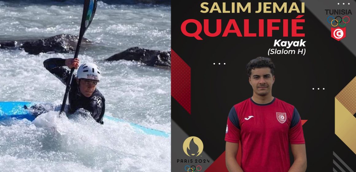 Tunisie-Canoë Kayak : Salim Jemaï se qualifie pour les Jeux olympiques de Paris 2024