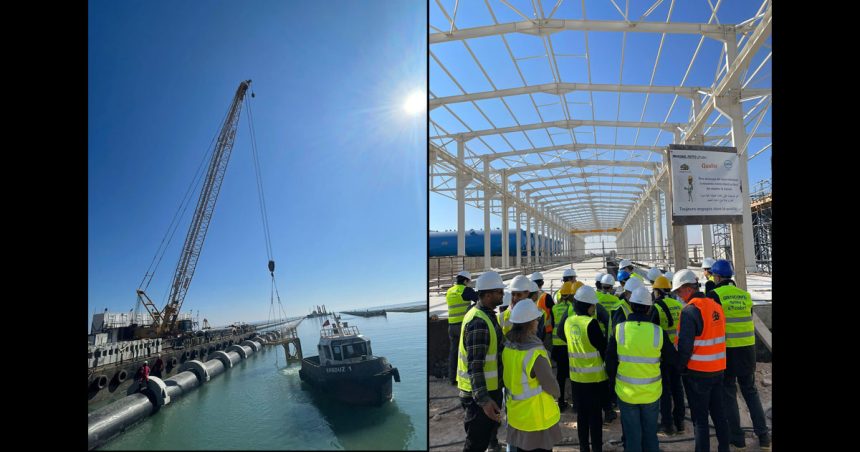 Station de dessalement de l’eau de mer à Sfax : Plus de 80 % des travaux achevés