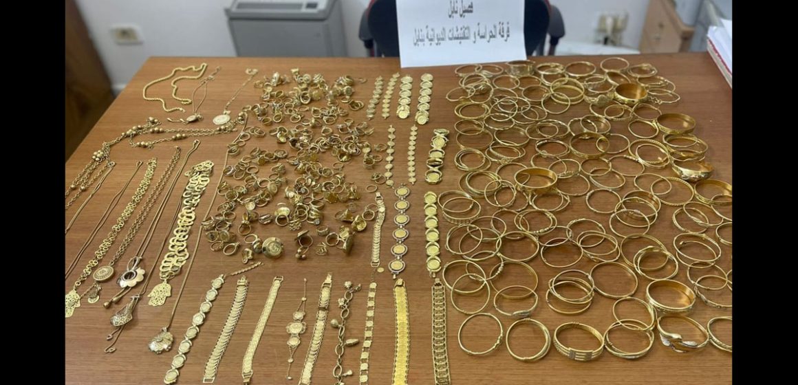 Contrebande-Tunisie : Saisie de plus de 3 kg de bijoux en or à Nabeul