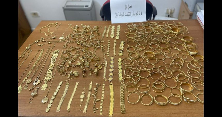 Contrebande-Tunisie : Saisie de plus de 3 kg de bijoux en or à Nabeul