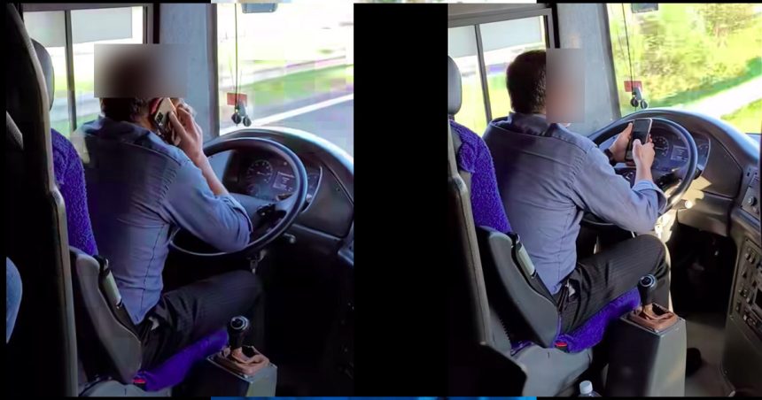 Tunisie : Sanctions contre le chauffeur de bus dénoncé pour usage de téléphone au volant