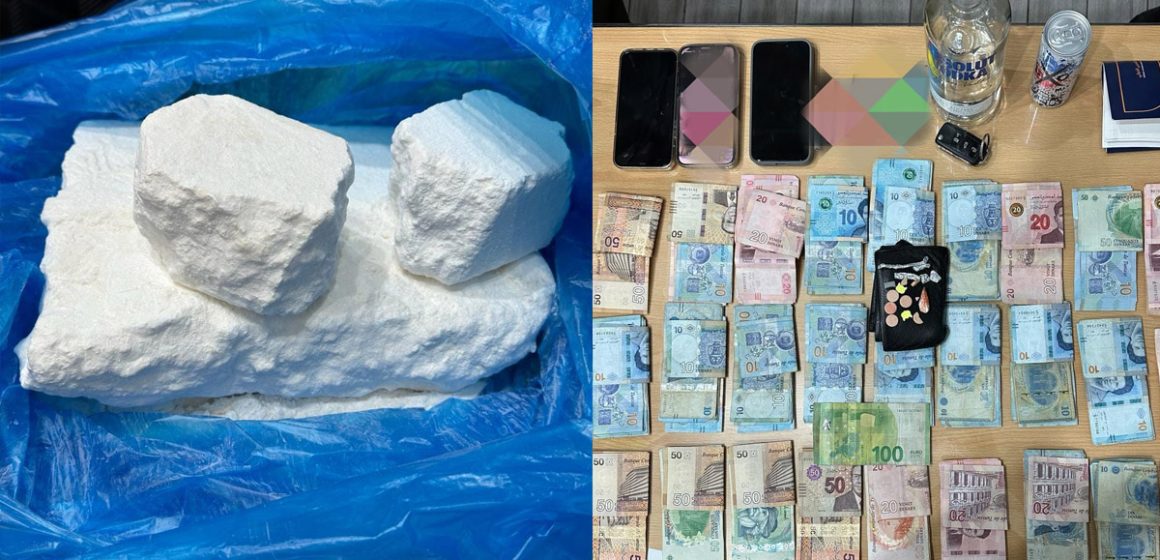 Tunisie : Trois dealers de cocaïne interceptés au péage de Hergla
