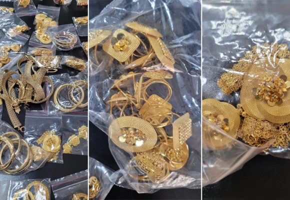 Contrebande-Tunisie : Saisie de plus de 2 kg de bijoux en or à Skhira