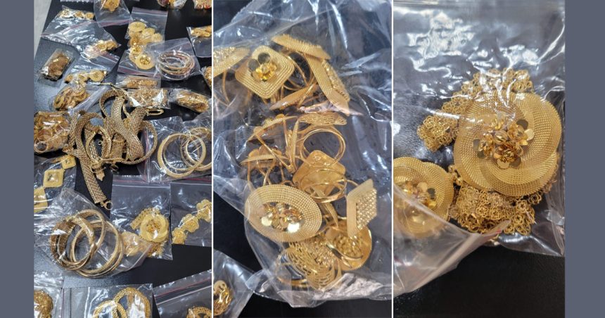 Contrebande-Tunisie : Saisie de plus de 2 kg de bijoux en or à Skhira