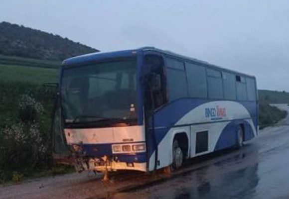 Mateur : Douze blessés dans le dérapage d’un bus transportant des ouvriers