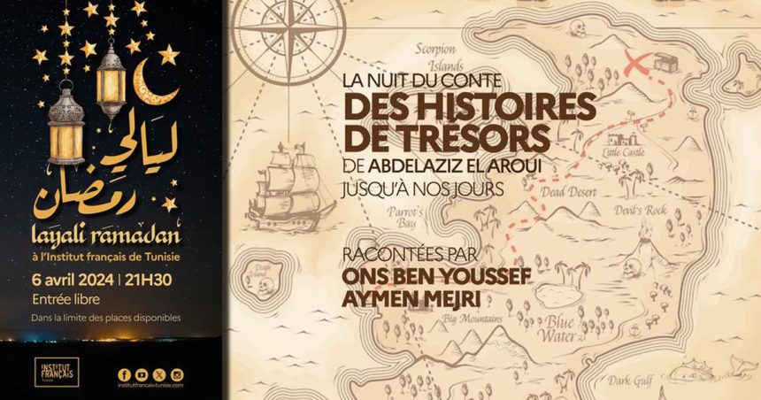 Layali Ramadan 2024  à l’IFT : Nuit du conte  en arabe et en français