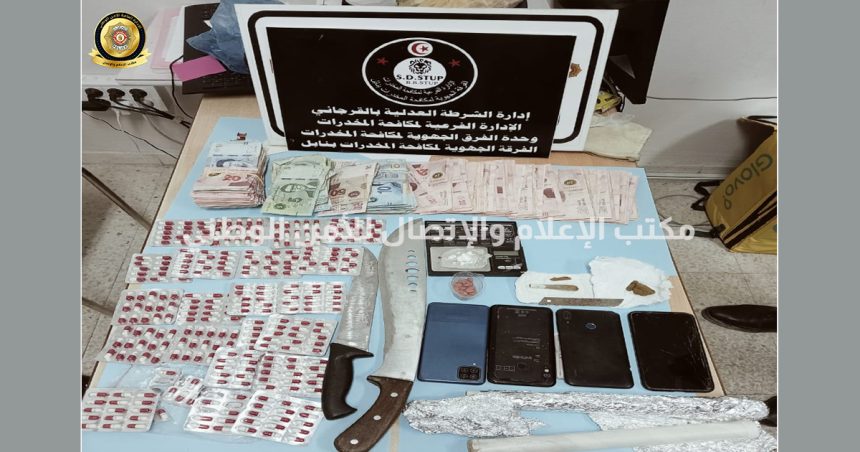 Opération antidrogue à Nabeul : Arrestation de 14 dealers recherchés