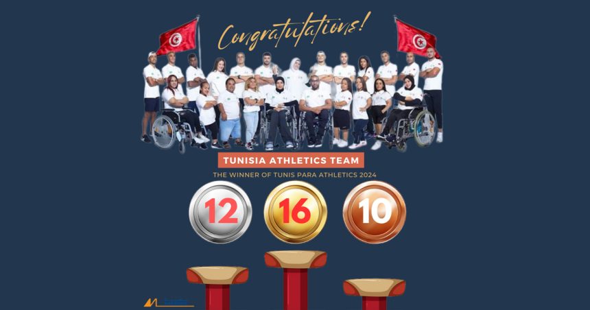 Grand Prix de para-athlétisme : La Tunisie en tête du classement avec 38 médailles