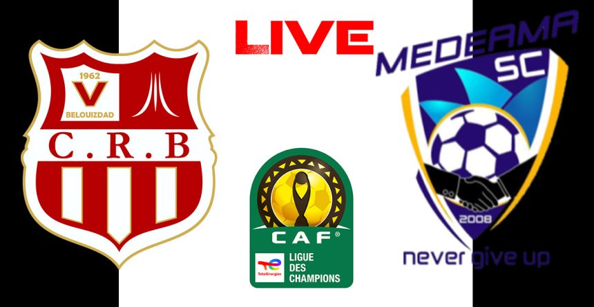 CR Belouizdad vs Medeama SC en live streaming : CAF 2024