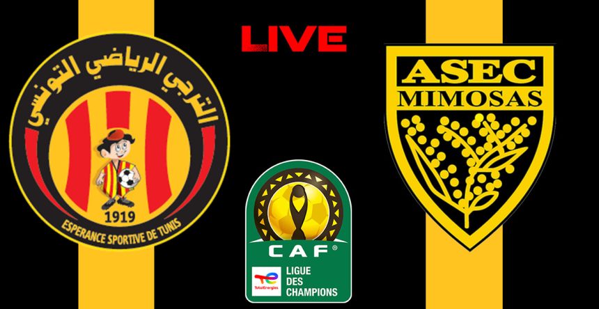 Espérance vs ASEC Mimosas en live streaming : match retour CAF 2024