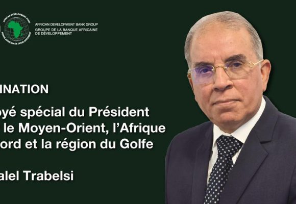 BAD : Jalel Trabelsi nommé envoyé spécial pour le MENA et la région du Golfe
