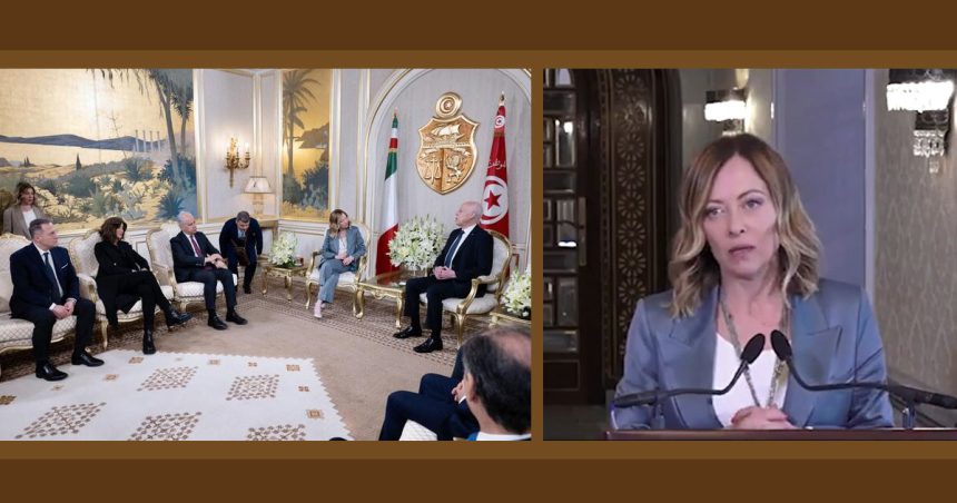 Meloni : «Merci à la Tunisie de lutter contre le trafic d’êtres humains»