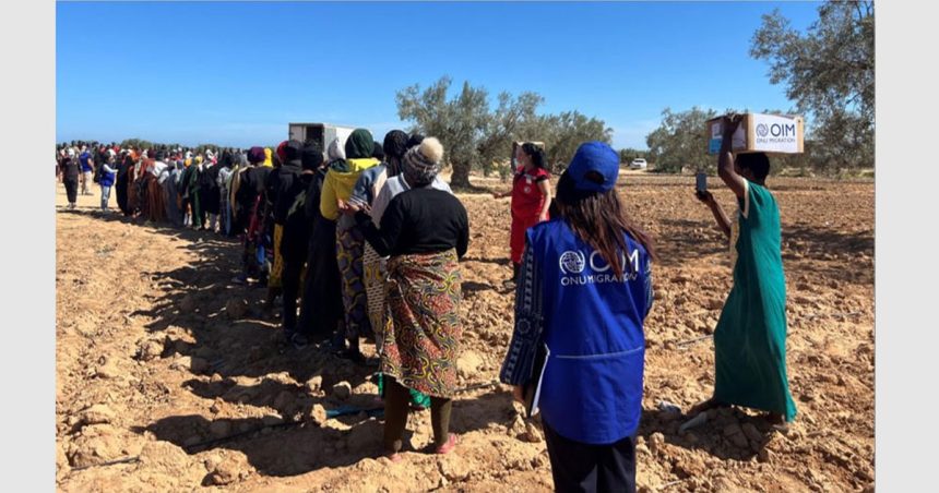 Tunisie : distribution de nourriture à 7000 migrants bloqués à Sfax