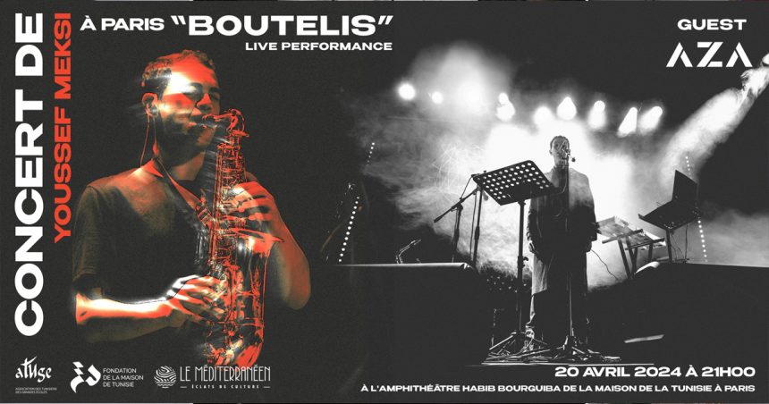 Premier concert de Youssef Meksi à la Maison de la Tunisie à Paris