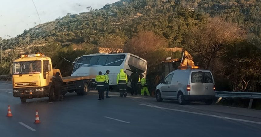 Tunisie : Des touristes blessés dans un accident de bus à Borj Cedria