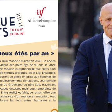 Al Kitab : Rencontre-débat avec Olivier Poivre d’Arvor autour de son roman « Deux étés par an »