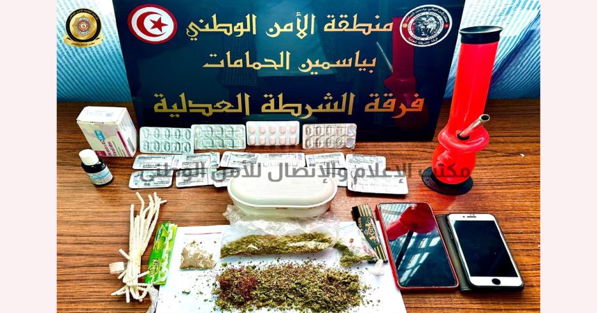 Hammamet : Une étrangère et un Tunisien arrêtés pour trafic de drogue