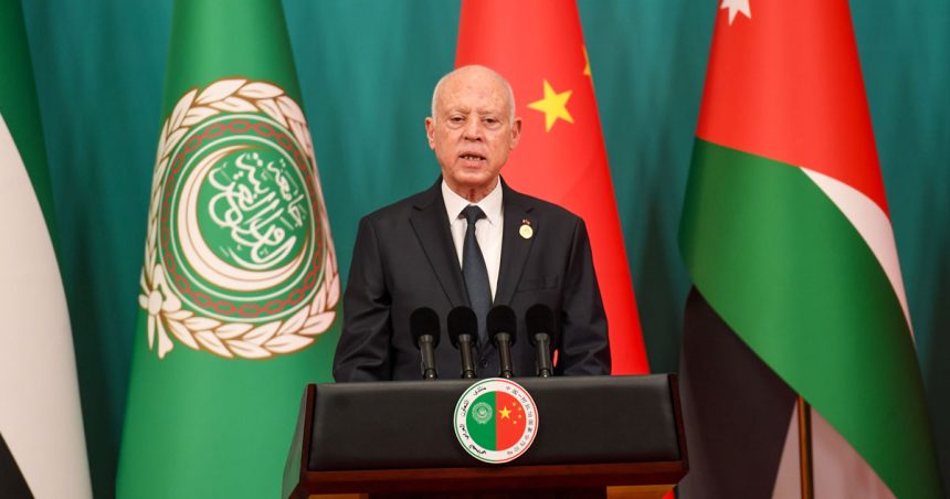 Kaïs Saïed réaffirme en Chine «le droit du peuple palestinien à toute la terre de Palestine»
