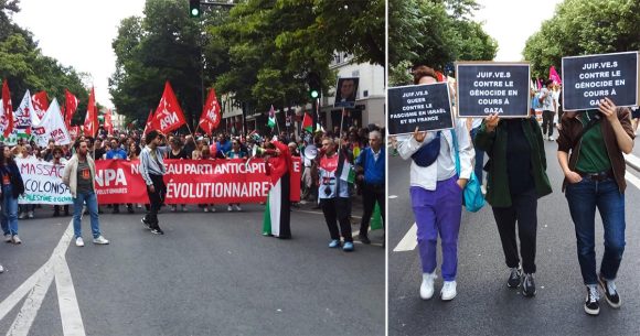Marche de soutien à la Palestine à Paris   