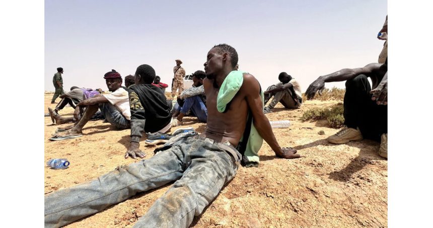 Migrants détenus dans le désert du Maghreb avec les ressources de l’UE