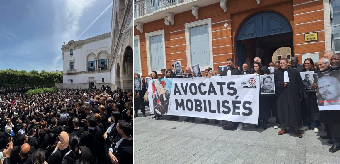 Toulouse : Les avocats solidaires avec leurs confrères tunisiens