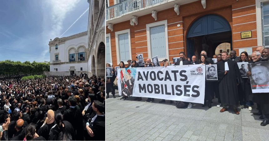 Toulouse : Les avocats solidaires avec leurs confrères tunisiens