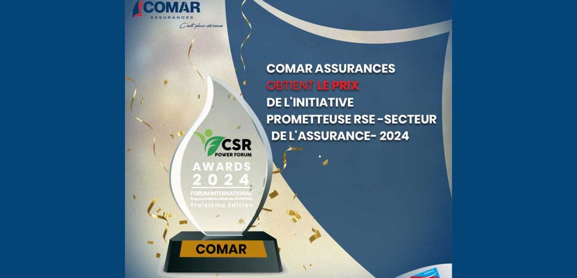 Les Assurances Comar distinguées aux CRS Awards 2024