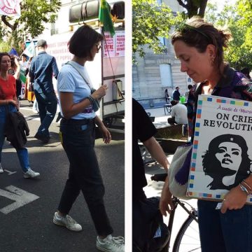 France : manifestations féministes contre l’extrême droite