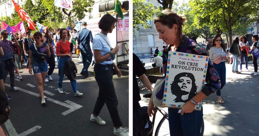 France : manifestations féministes contre l’extrême droite