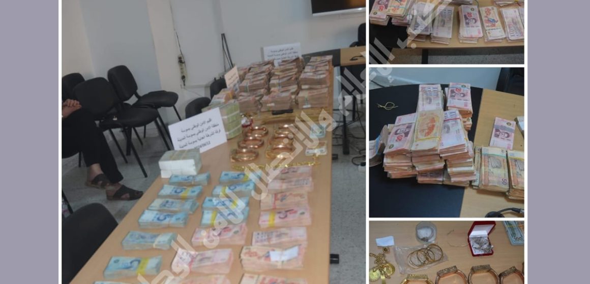 Sousse : De l’or, des bijoux et une somme d’argent en dinars et en devises dans un entrepôt