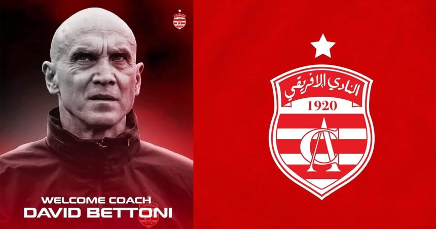 Officiel : David Bettoni nouvel entraîneur du Club africain