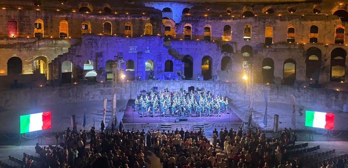 Concerts de l’orchestre italien de la Guardia di Finanza à El-Jem