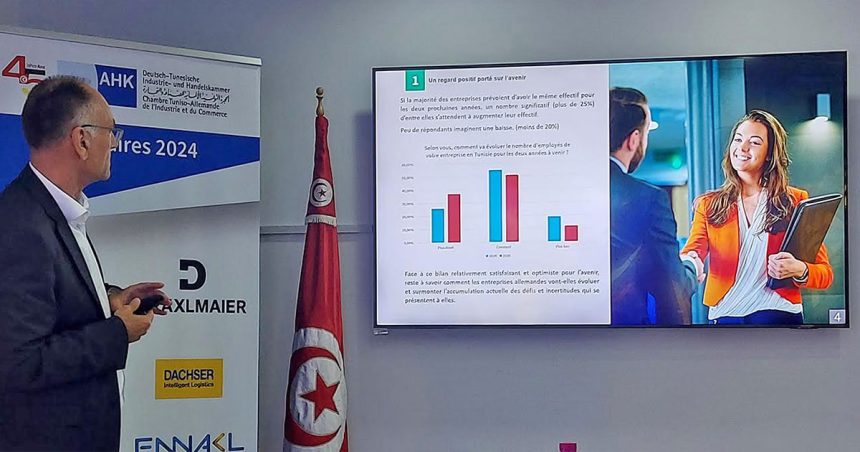 Léger optimiste des sociétés allemandes en Tunisie