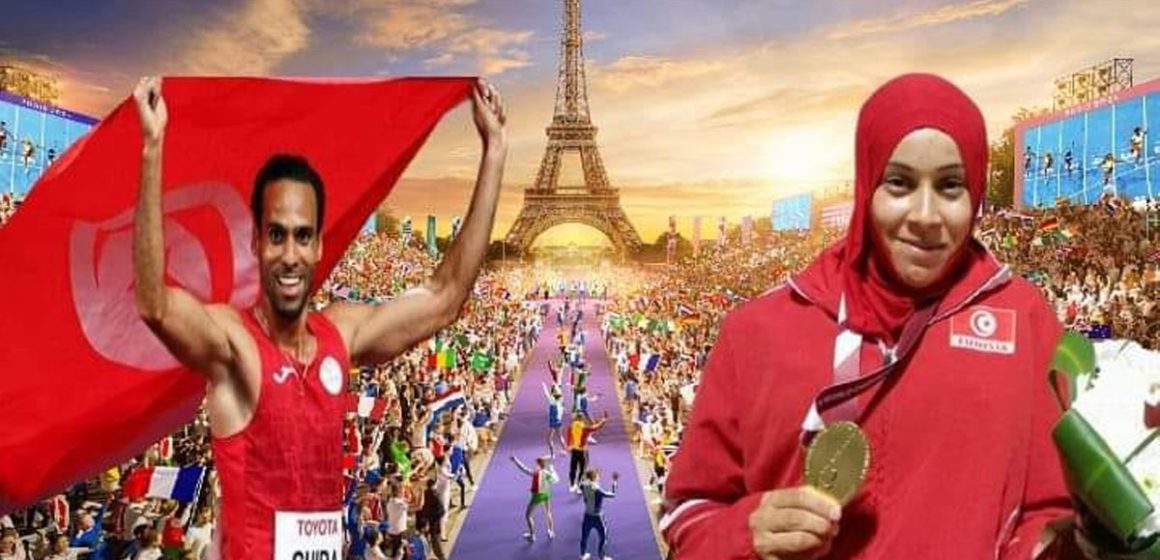 Jeux Paralympiques Paris 2024 : Marwa Brahmi et Farhat Chida porte-drapeaux de la Tunisie