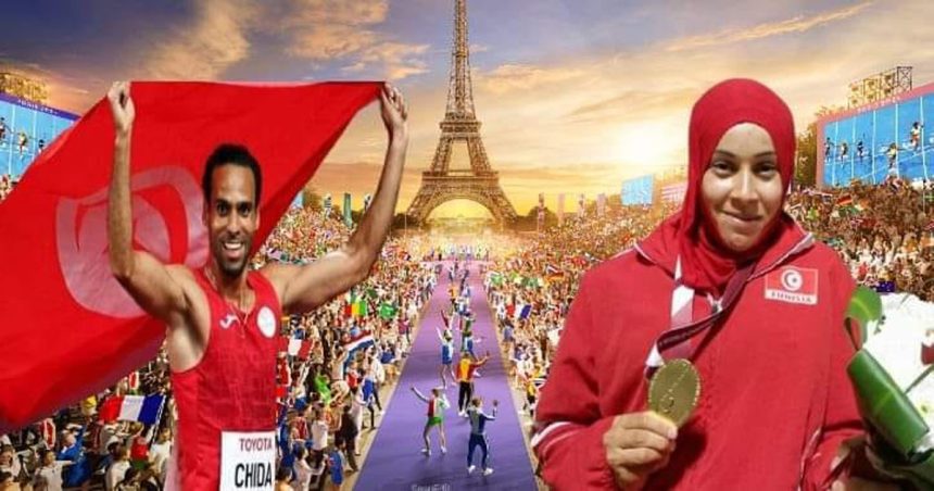 Jeux Paralympiques Paris 2024 : Marwa Brahmi et Farhat Chida porte-drapeaux de la Tunisie