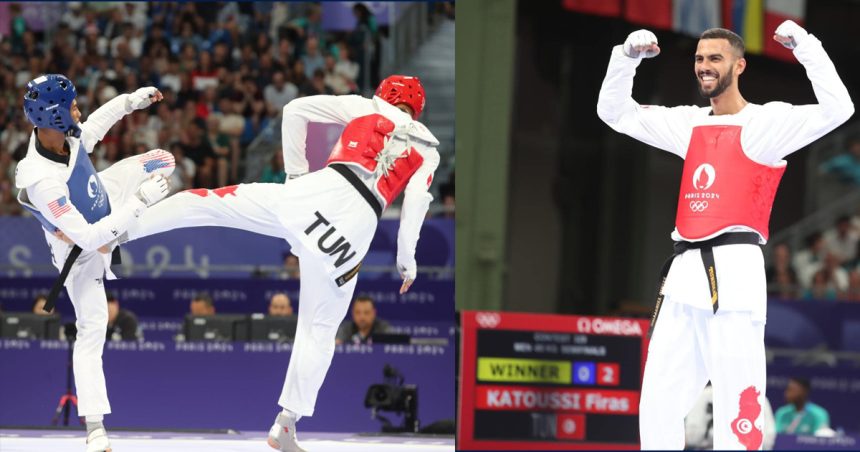 JO Paris 2024 : Le taekwondoïste Firas Gattoussi en finale