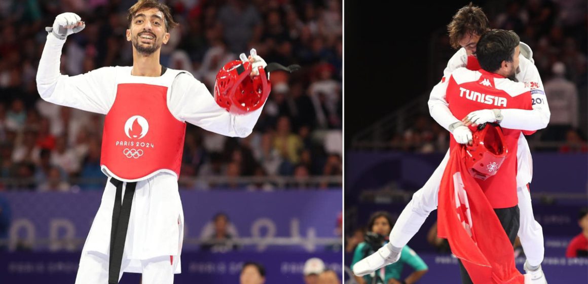 JO Paris 2024 : Le taekwondoïste Khalil Jendoubi décroche la médaille de bronze