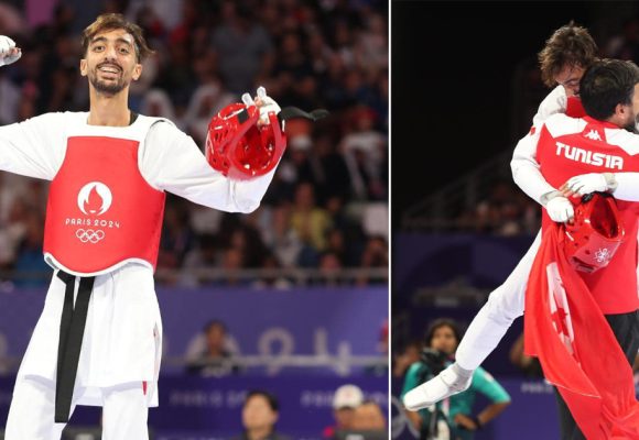 JO Paris 2024 : Le taekwondoïste Khalil Jendoubi décroche la médaille de bronze