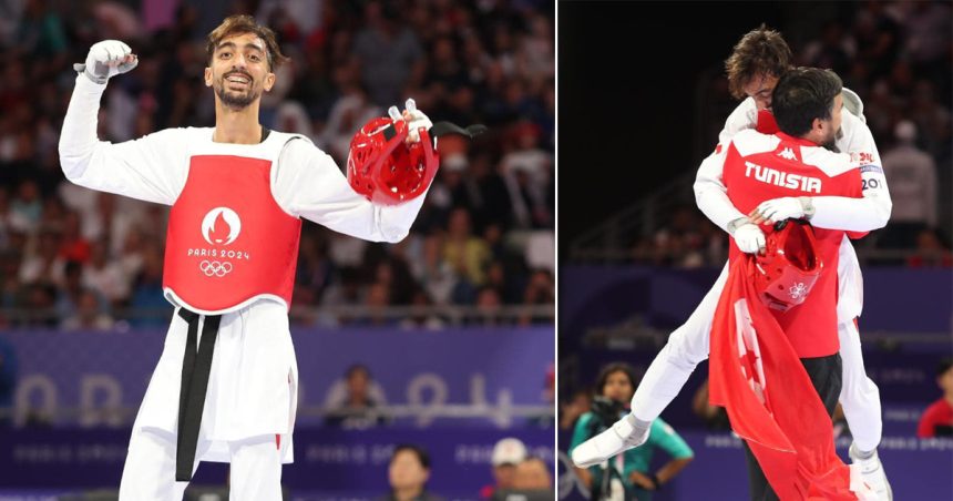 JO Paris 2024 : Le taekwondoïste Khalil Jendoubi décroche la médaille de bronze