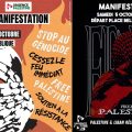 Manifestations à Paris et Lyon : Stop au génocide à Gaza !