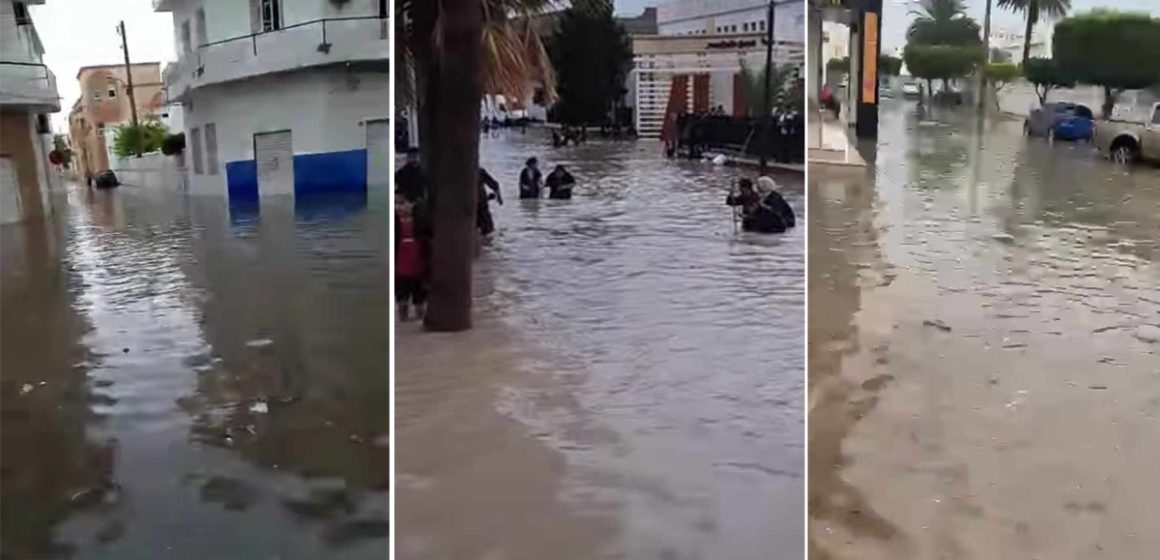 Tunisie : Fortes précipitations et inondations à Monastir et Mahdia