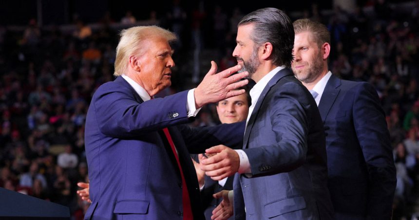 Donald Trump Junior, au nom du père!
